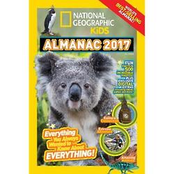 Kid's 2017 National Geographic Almanac Hardcover Book