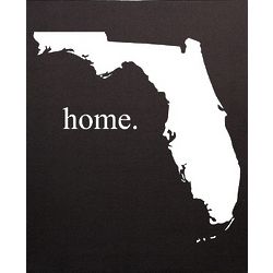 Home State Wrapped Canvas Wall Decoration