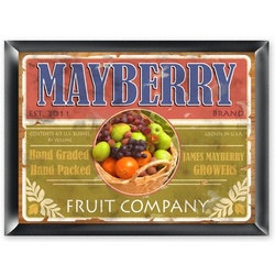 Personalized Fruit Company Sign