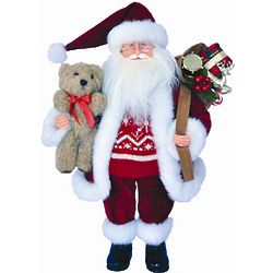 Red Sweater Santa Claus Doll