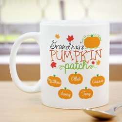 Personalized Pumpkin Patch Mug