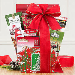 Christmas Cocoa Gift Basket