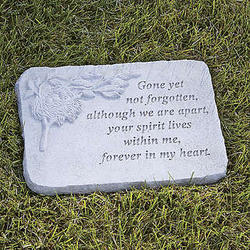 Gone Yet Not Forgotten, Forever In My Heart Memorial Stone