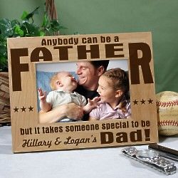 It Takes Someone Special to Be a Dad Personalized Picture Frame
