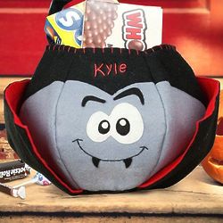Personalized Dracula Trick or Treat Bag