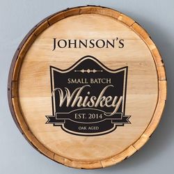 Personalized Small Batch Barrel Sign