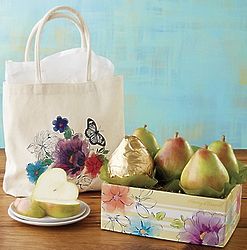 Mom's Lunch Tote with Pears