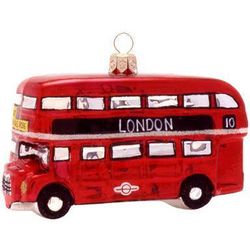 Double Decker Bus Ornament