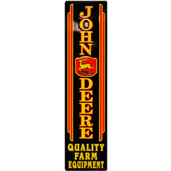 John Deere Quality Farm Equipment Reproduction Metal Sign