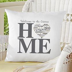 Heart of the Home Throw Pillow