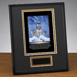Personalized Power of a Leader Framed Award