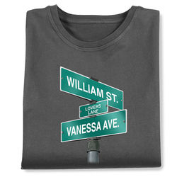 Personalized Lovers Lane T-Shirt