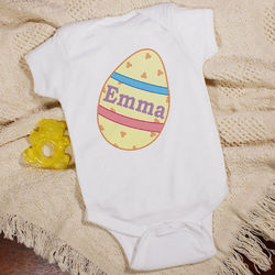 Easter Egg Personalized Infant Creeper