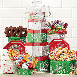 Glorious Season Sweets Gift Tower