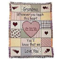 Personalized Touch Throw