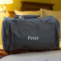 Personalized Embroidered Duffel Bag in Vibrant Color