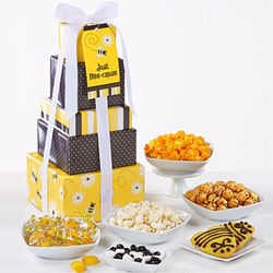 Life's Bee-Autiful 5-Tier Snack Tower with Bee Well Tag