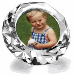 Diamond Paperweight Picture Frame