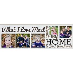 Personalized Heart of the Home Canvas