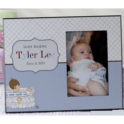 Personalized Precious Moments Christening Picture Frame
