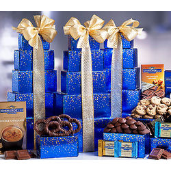 Ghirardelli Chocolate Trio Gift Towers