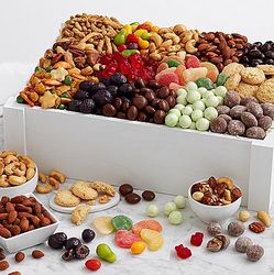 Favorite Nuts, Sweets, and Snacks Gift Crate