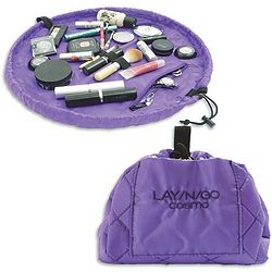 Lay-n-Go Cosmetic Bag in Purple