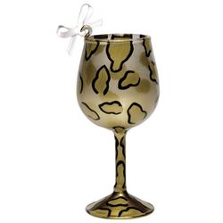 Leopard Mini Wine Ornament