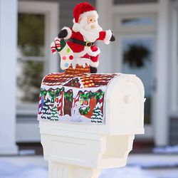 3D Santa Magnetic Mailbox Cover