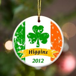 Personalized Irish Ornament in Variety of Styles