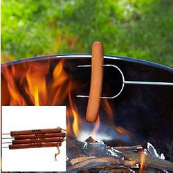 Personalized Hot Dog Roaster Set