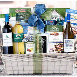 California Red and White Wine Gift Basket