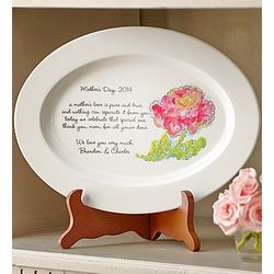 Personalized Mother's Day Decorative Platter
