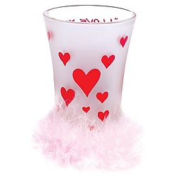 I Love You Party Shot Glass