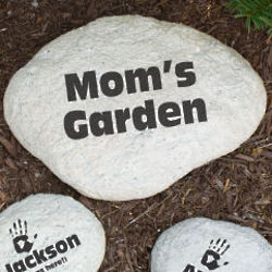 Engraved My Garden Accent Stone