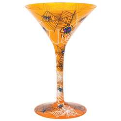 Spider Cider Martini Glass