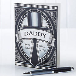 Sophisticated Man Personalized Greeting Card