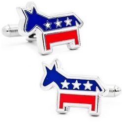 Democratic Donkey Cuff Links