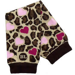 Baby's Loveable Leopard Leg Warmers