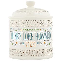Personalized Jar of Baby Wishes