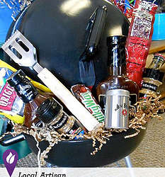 Mini Grill and Goodies Gift Basket