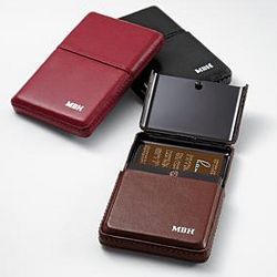 Pop-up Leather Card Case