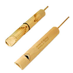 Handmade Personalized Bamboo Sliding Stick Whistle