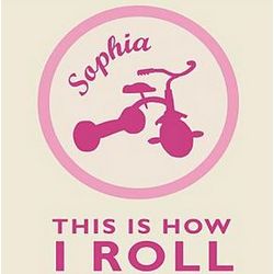 This is How I Roll Girl's T-Shirt