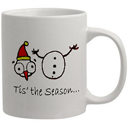 Personalized Lose Your Head Christmas Coffee Mug