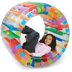 Child's Inflatable Tumbling Wheel