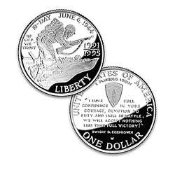 World War II Silver Dollar Coin