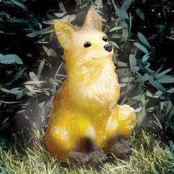 Fox Outdoor Solar Statue