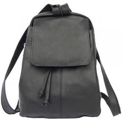 Small Black Drawstring Backpack
