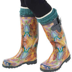 Butterfly Whirl Rainboots